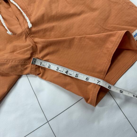 Patagonia Shorts Mens 31 Orange Home Waters Hybrid Athletic Ripstop Beach Active - Picture 10 of 12